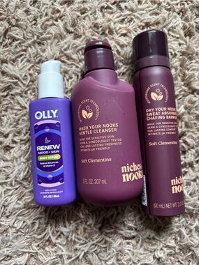 Nook& Body Trio in Plum and Violet